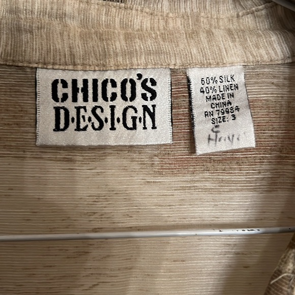 Chico’s Design Blouse - Picture 3 of 6